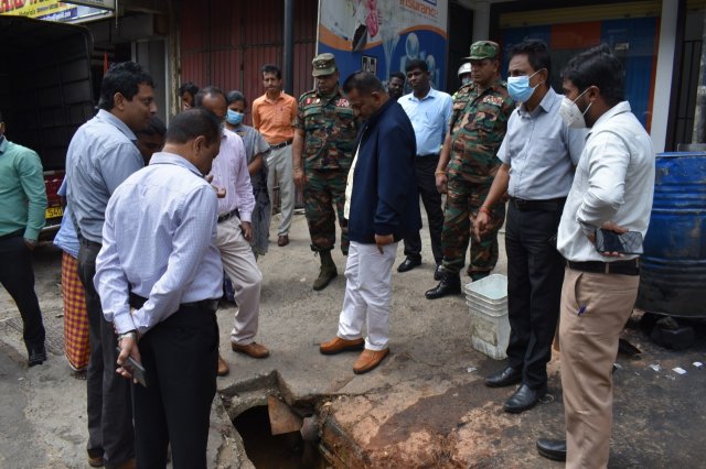 Field visit to affected areas in Ambagamuwa Korale Divisional secretariat Division